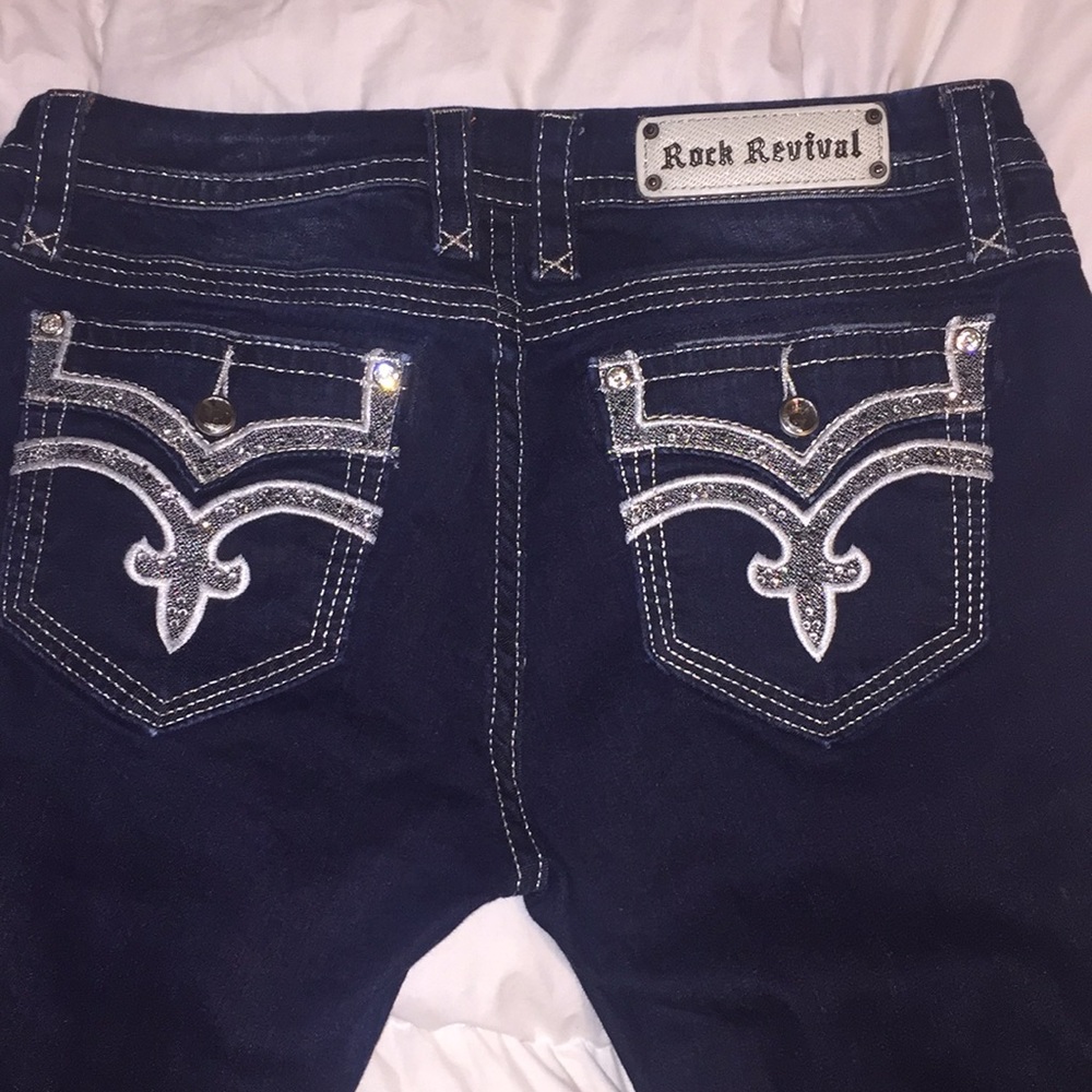 ❤️Rock Revival Iselin Easy Boot jeans size 32❤️